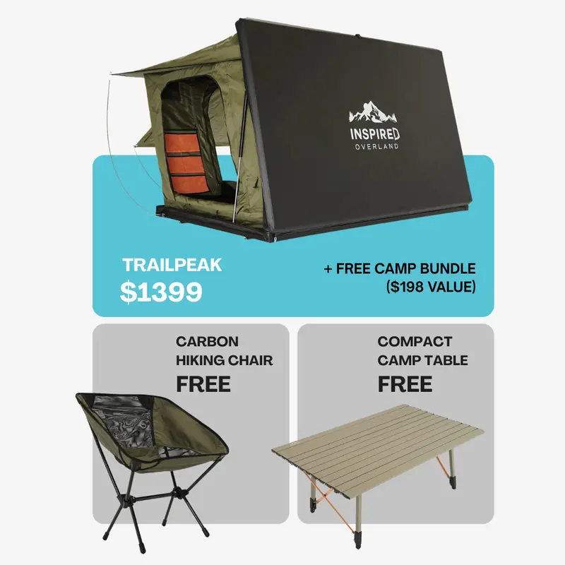 Inspired Overland Trailpeak Rooftop Tent 1