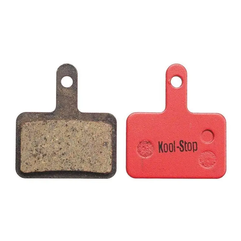 Kool-Stop Shimano Organic M575/M495 Disk Brake Pads Steel Plate #Ks-D620 1