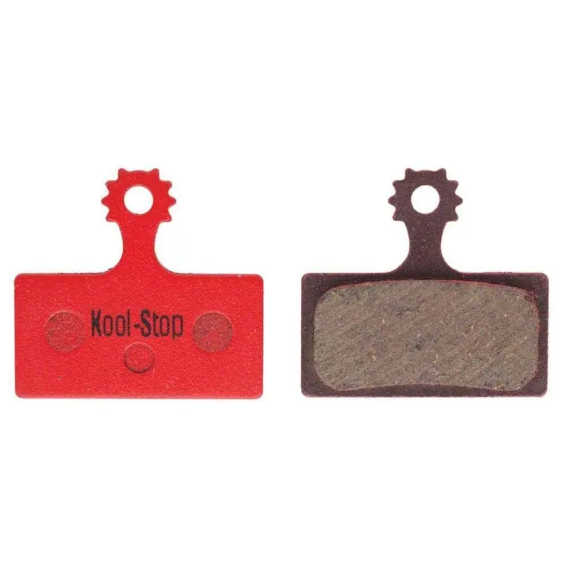 Kool-Stop Shimano Organic M9000/M8000 Disc Brake Pads Steel Plate #Ks-D635 1