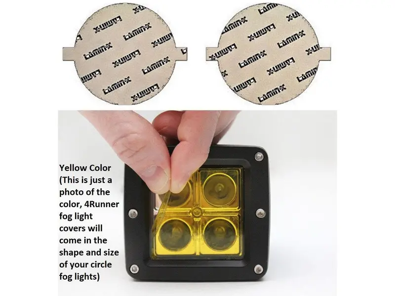 Lamin-X Fog Light Covers For 4Runner (2003-2005) 1