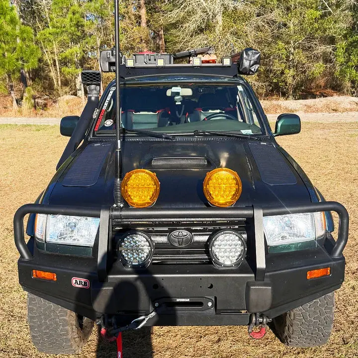 Lensun Scoop 50W Hood Flexible Solar Panel For 4Runner (1995-2002) 1
