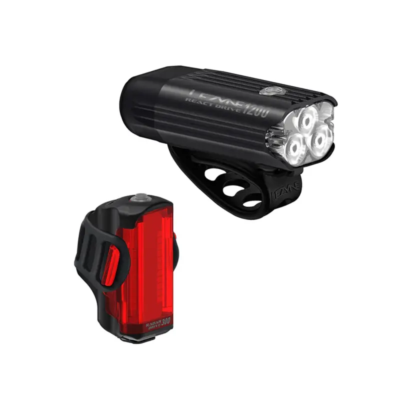 Lezyne Radar React System - Front And Rear Light 1