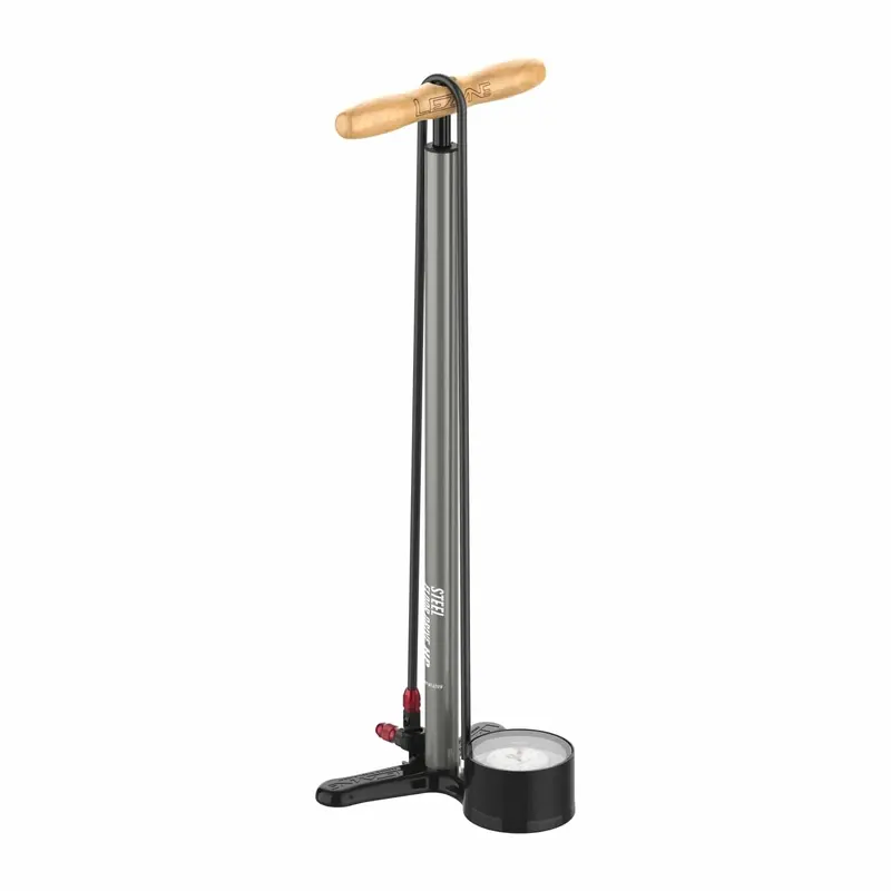 Lezyne Steel Floor Drive, Floor Pump, Abs-1 Pro Chuck, 220Psi, Grey 1