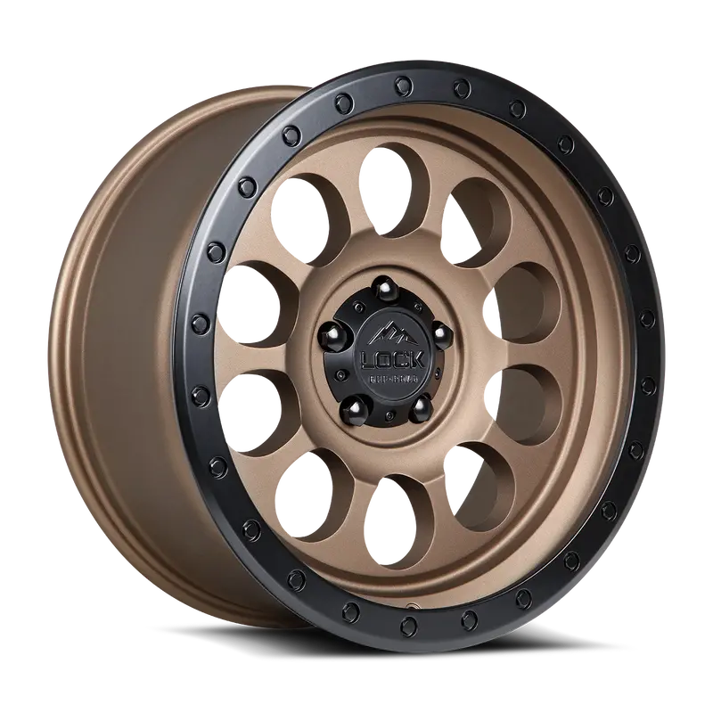Lock Off-Road Wheels 50Cal Matte Desert Bronze 1