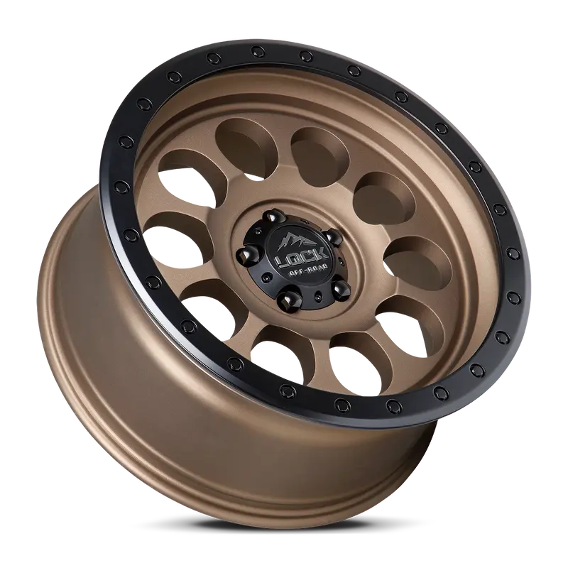 Lock Off-Road Wheels 50Cal Matte Desert Bronze 3