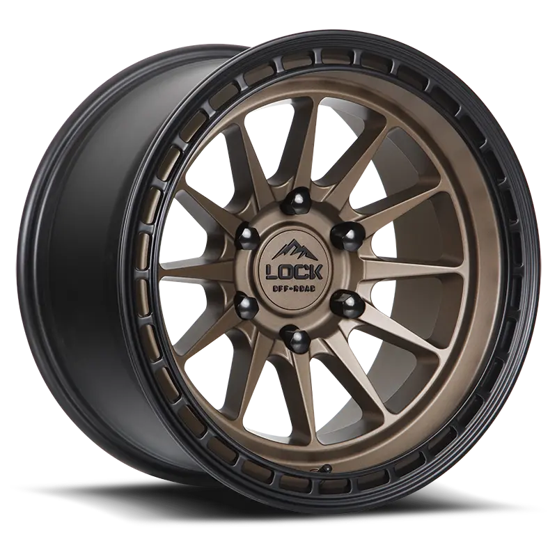 Lock Off-Road Wheels Baja Matte Desert Bronze 1