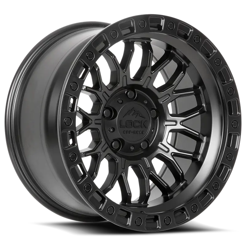 Lock Off-Road Wheels Combat Matte Black 1