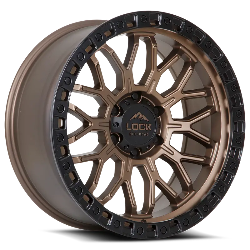 Lock Off-Road Wheels Combat Matte Bronze 1