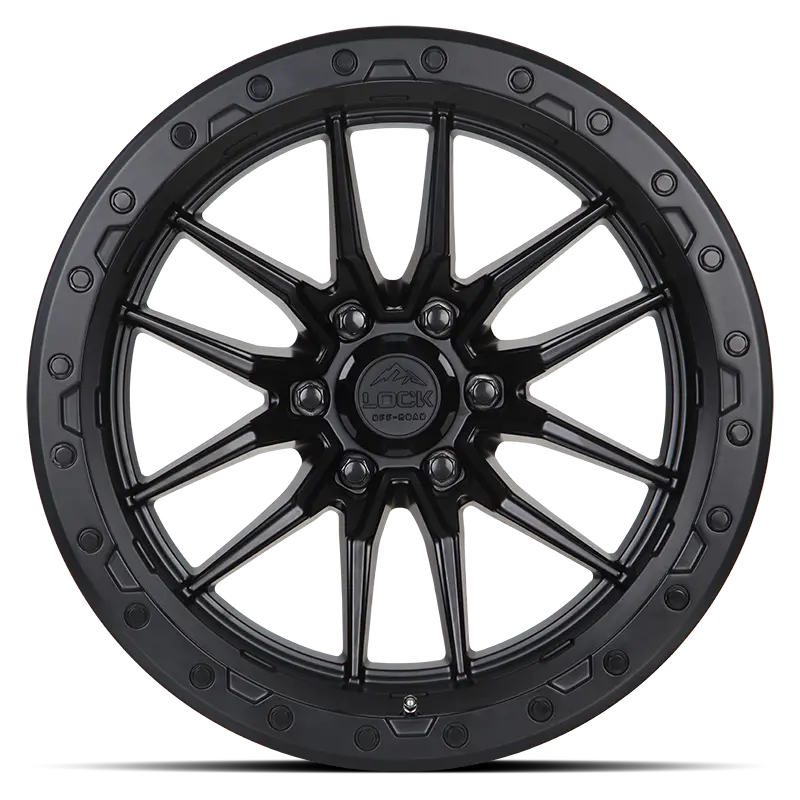 Lock Off-Road Wheels Krawler Matte Black 2