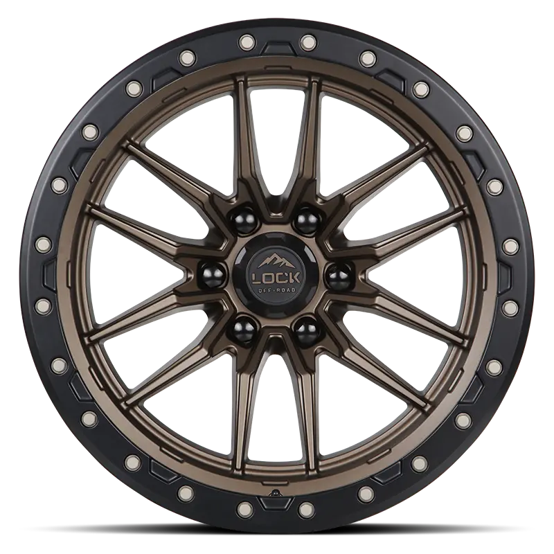 Lock Off-Road Wheels Krawler Matte Bronze 2