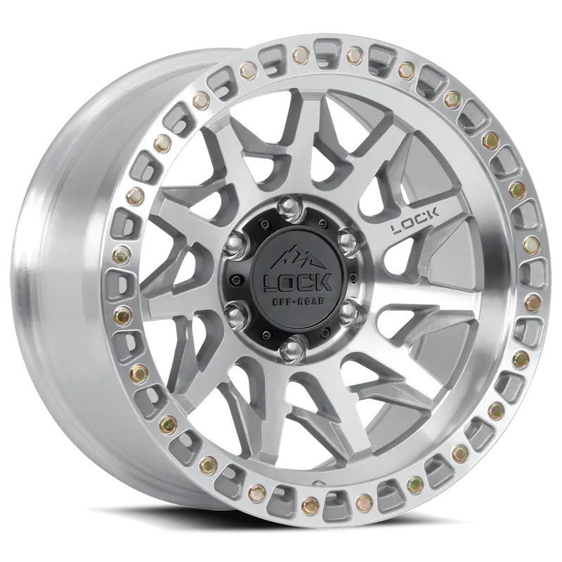 Lock Off-Road Wheels Lunatic Machine Face Polish 1