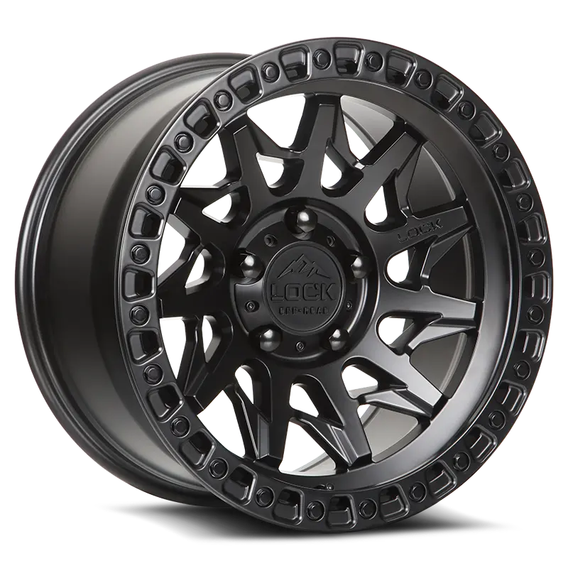 Lock Off-Road Wheels Lunatic Matte Black 1
