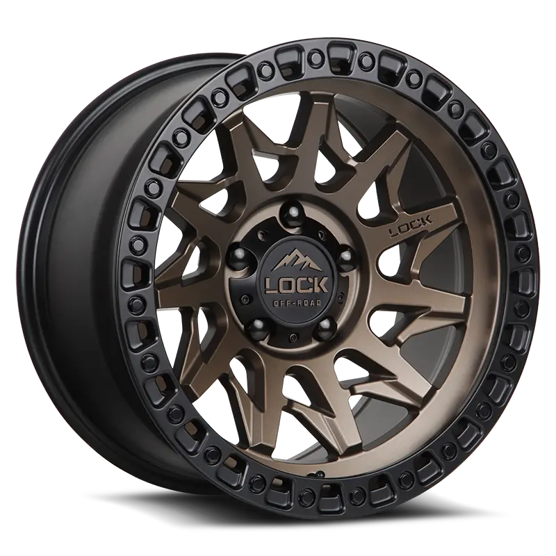 Lock Off-Road Wheels Lunatic Matte Bronze 1