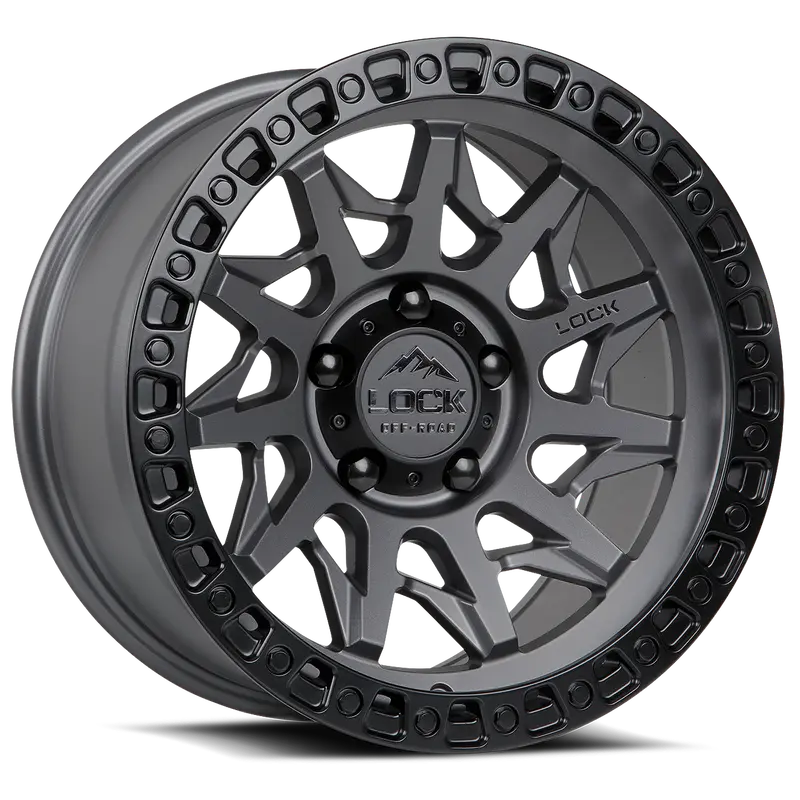 Lock Off-Road Wheels Lunatic Matte Grey 1