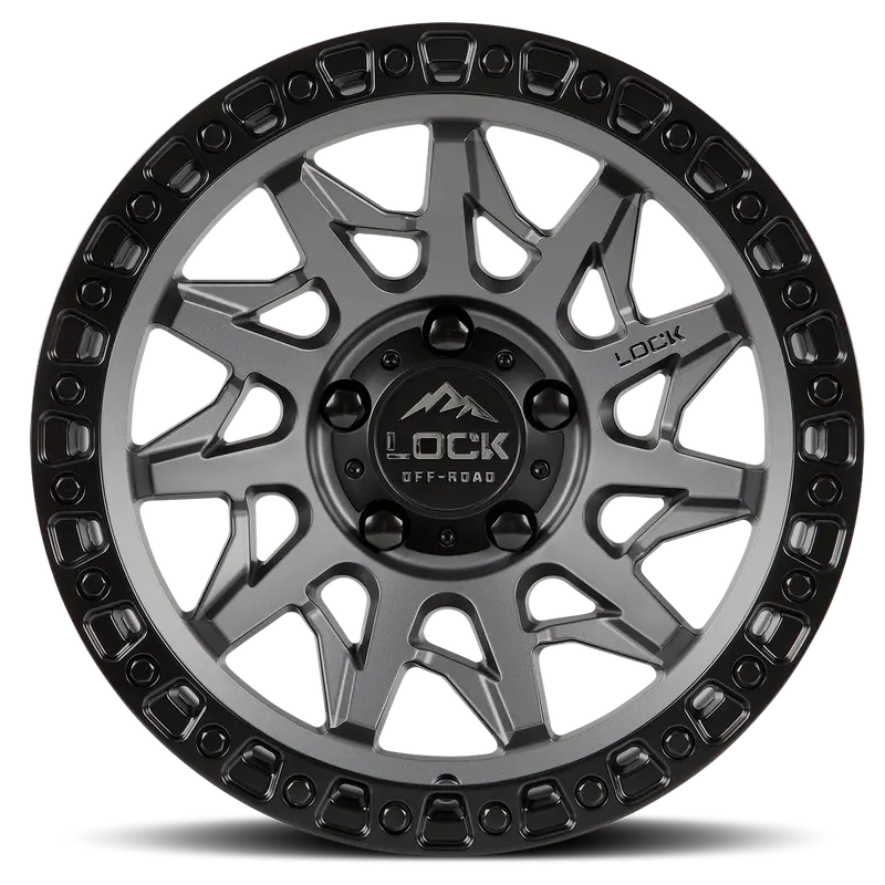 Lock Off-Road Wheels Lunatic Matte Grey 2