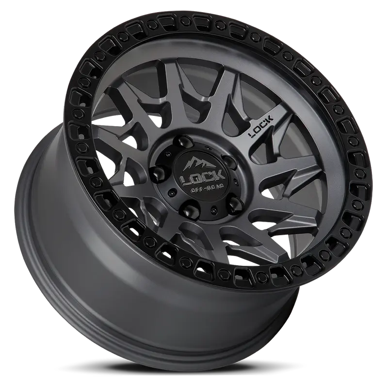 Lock Off-Road Wheels Lunatic Matte Grey 3