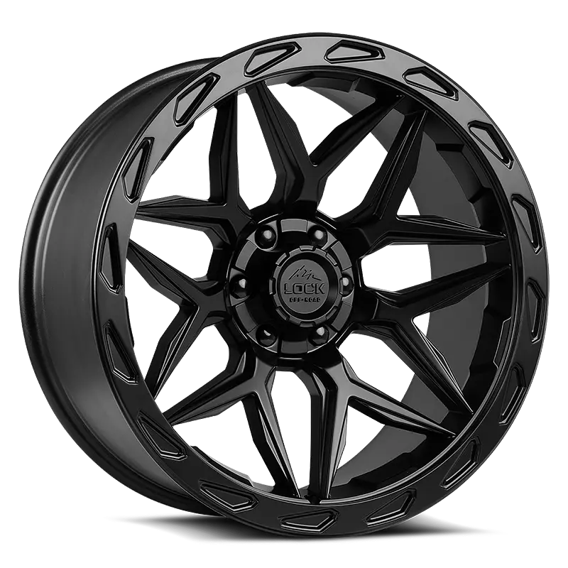 Lock Off-Road Wheels Matrix Matte Black 1
