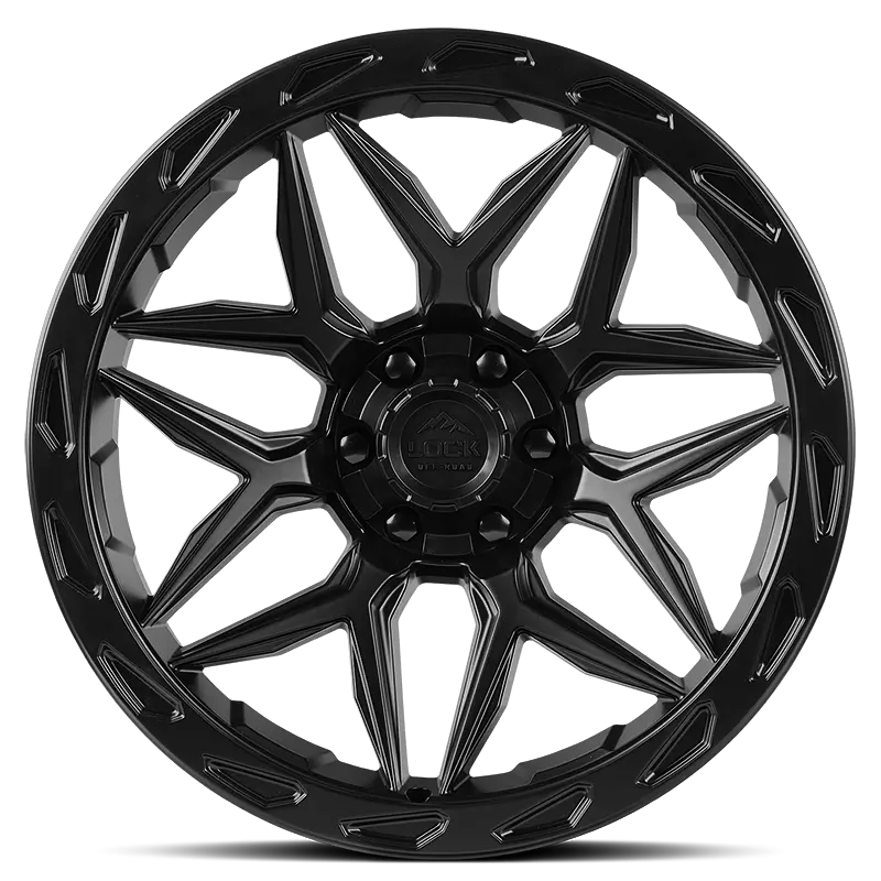 Lock Off-Road Wheels Matrix Matte Black 2