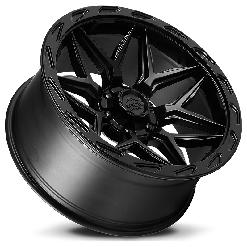 Lock Off-Road Wheels Matrix Matte Black 3