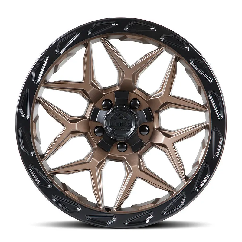 Lock Off-Road Wheels Matrix Matte Bronze 2