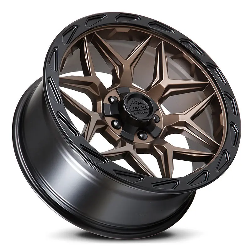 Lock Off-Road Wheels Matrix Matte Bronze 3