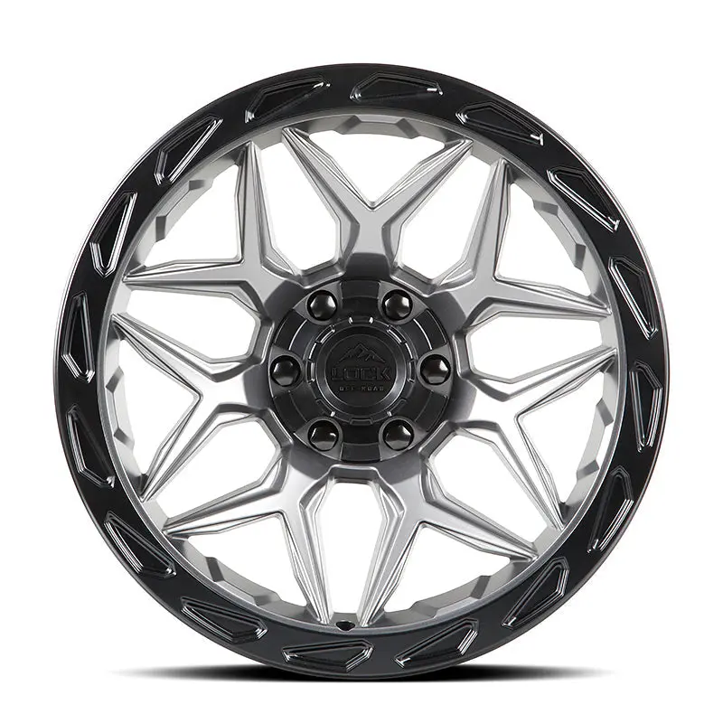 Lock Off-Road Wheels Matrix Matte Grey 2