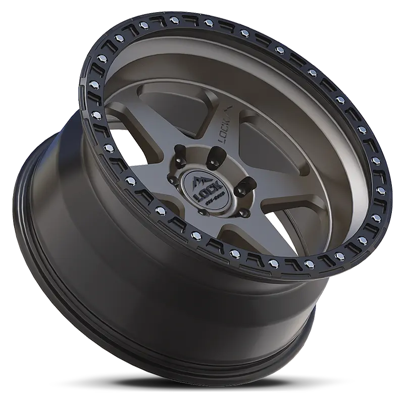 Lock Off-Road Wheels Olympus Matte Grey 3