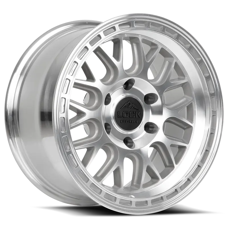 Lock Off-Road Wheels Onyx Machine Face Polish 1