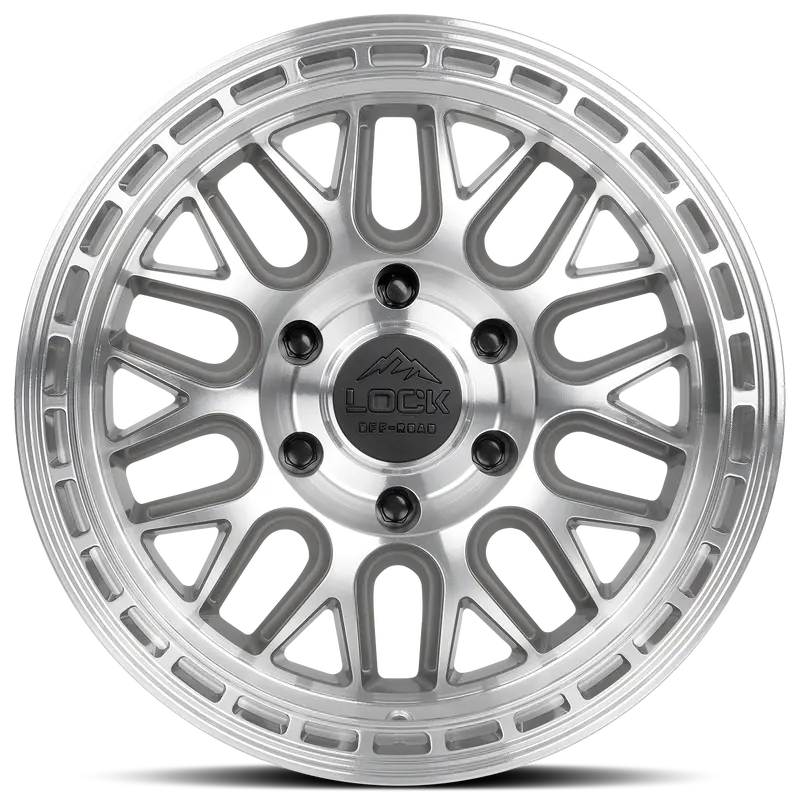Lock Off-Road Wheels Onyx Machine Face Polish 2