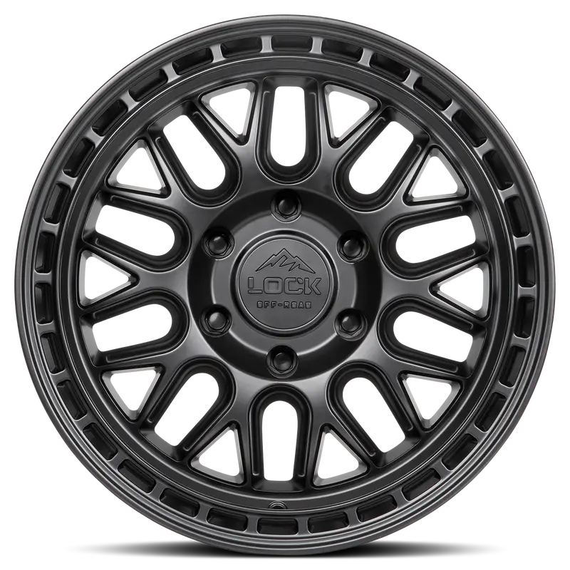 Lock Off-Road Wheels Onyx Matte Black 2