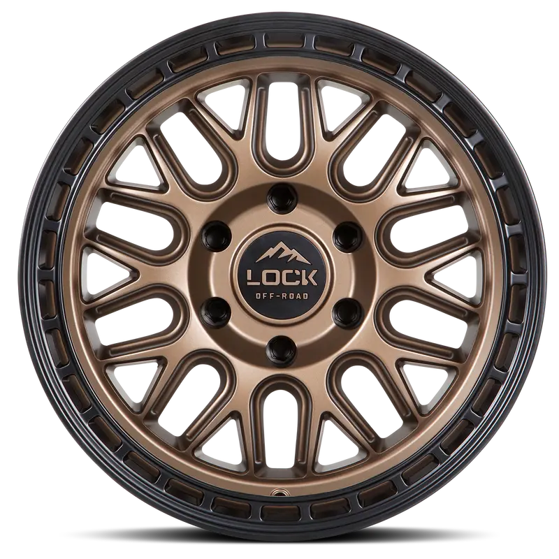 Lock Off-Road Wheels Onyx Matte Bronze 2