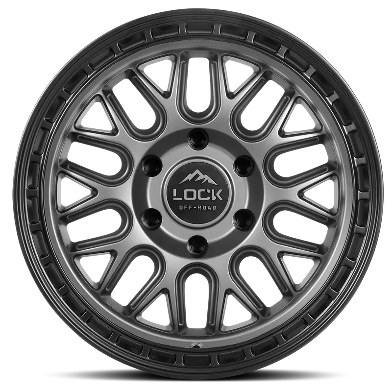 Lock Off-Road Wheels Onyx Matte Grey 2