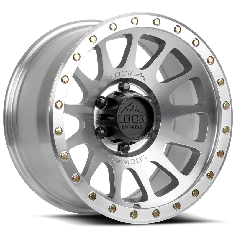 Lock Off-Road Wheels Yosemite Machine Face Polish 1