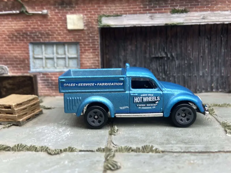 Loose Hot Wheels - 1949 Vw Volkswagen Beetle Pick Up Truck - Blue 1