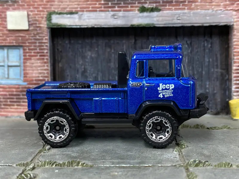 Loose Hot Wheels - 1957 Jeep Fc - Blue 1