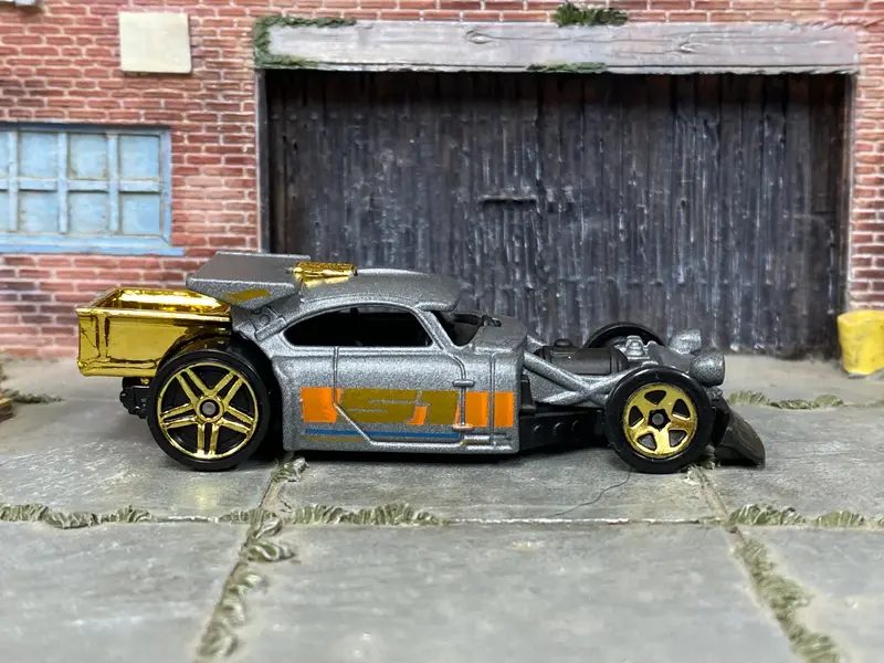 Loose Hot Wheels - Aristo Rat - Satin Gray And Gold 51St 1