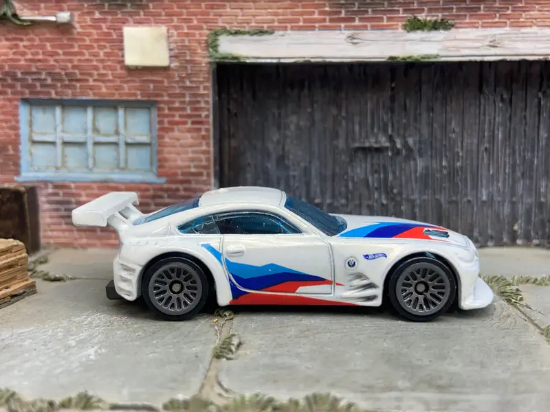 Loose Hot Wheels: Bmw Z4 M - White With Red And Blue 1