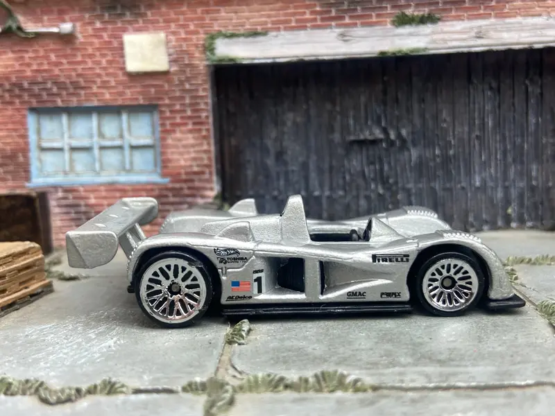 Loose Hot Wheels - Cadilac Lmp Race Car - Silver 1