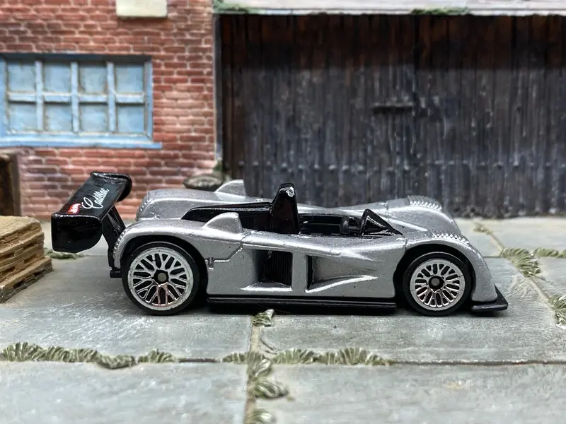 Loose Hot Wheels - Cadilac Lmp Race Car - Silver And Black 1