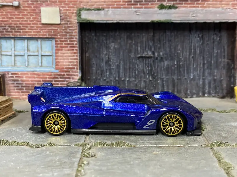 Loose Hot Wheels - Cadilac Project Gtp Hypercar - Blue 1