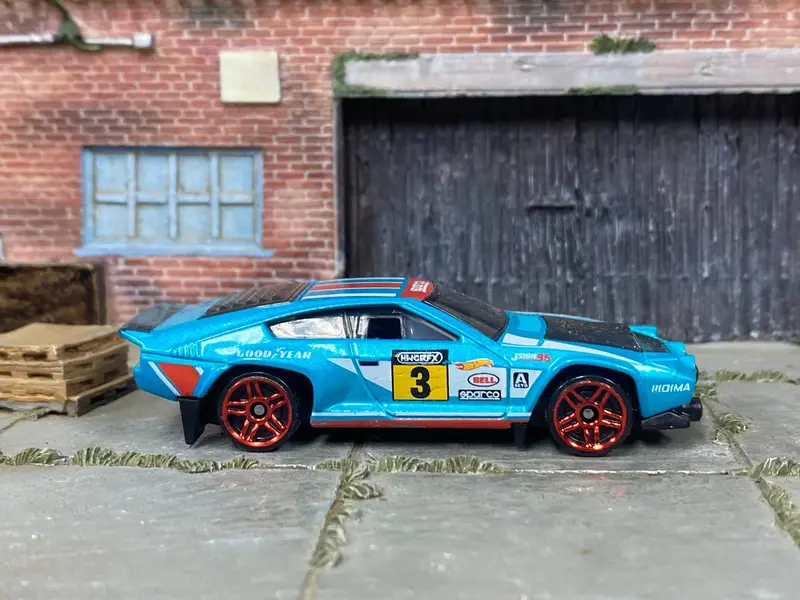 Loose Hot Wheels - Dimachinni Veloce Race Car - Teal #3 1