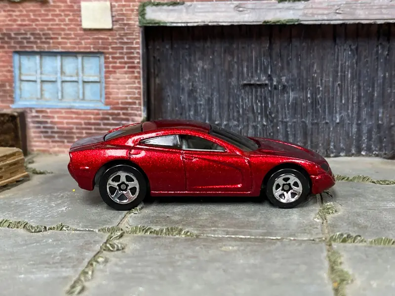 Loose Hot Wheels - Dodge Charger Rt - Dark Red 1