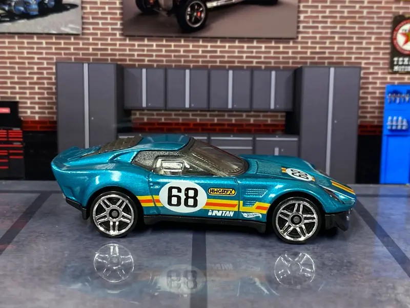 Loose Hot Wheels - El Segundo Coupe - Teal 68 1