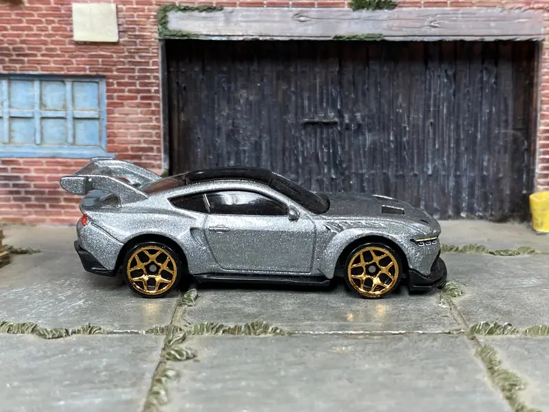 Loose Hot Wheels - Ford Mustang Gtd - Silver 1