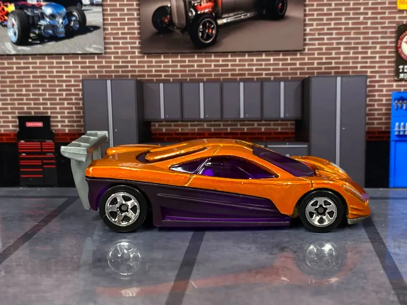 Loose Hot Wheels - Hw Prototype 12 - Orange And Purple 1