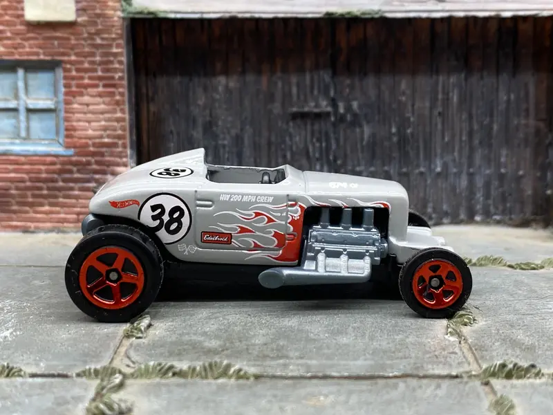 Loose Hot Wheels - Max Steel Hot Rod - Gray 38 1