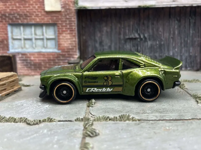 Loose Hot Wheels - Mazda Rx-3 - Green 1