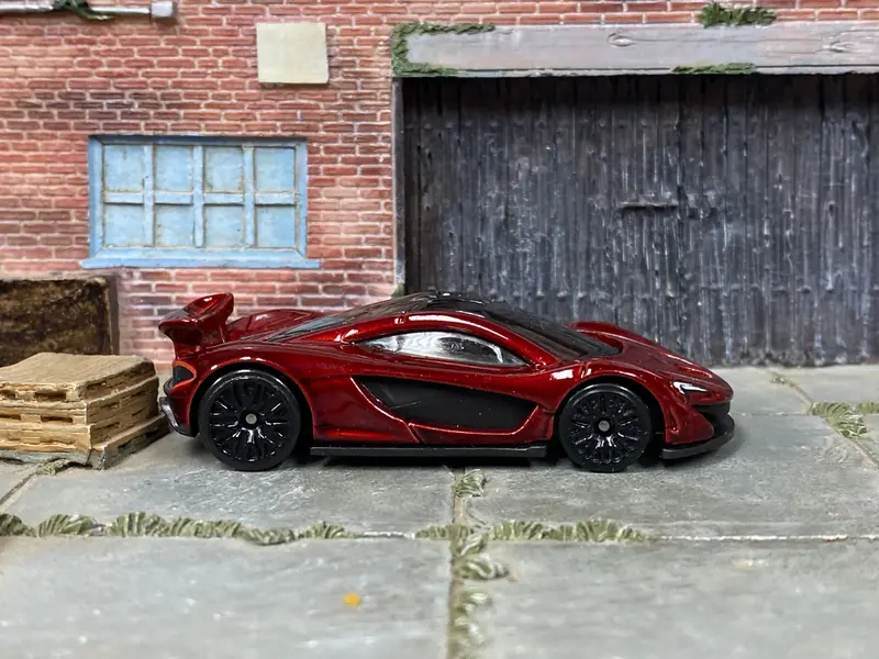Loose Hot Wheels - Mclaren P1 - Dark Red 1