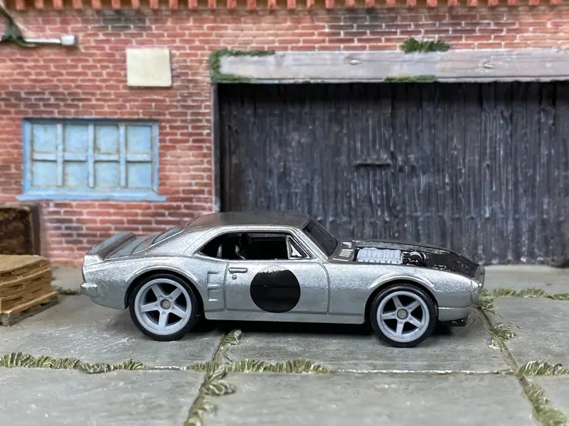 Loose Hot Wheels Premium - 1967 Pontiac Firebird - Zamac Bare Metal - Premium Series Real Rider Rubber Tires 1