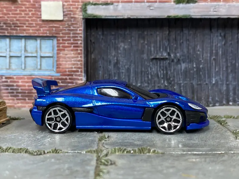 Loose Hot Wheels - Rimac Nevera - Blue 1
